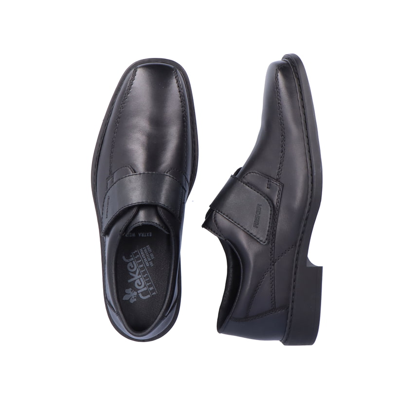 Rieker Artikelnummer B0853-00 Rieker Herren Slipper nachtschwarz Super Rabatt