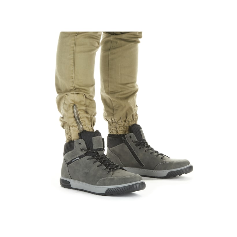 Rieker Artikelnummer 18930-45 Rieker Herren Schnürstiefel felsengrau Riesige Rabatte