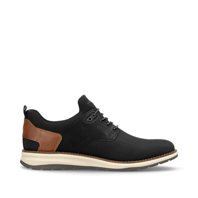 Rieker Artikelnummer 14750-00 Rieker Herren Slipper urbanschwarz-nougatbraun Kostenloser Versand international