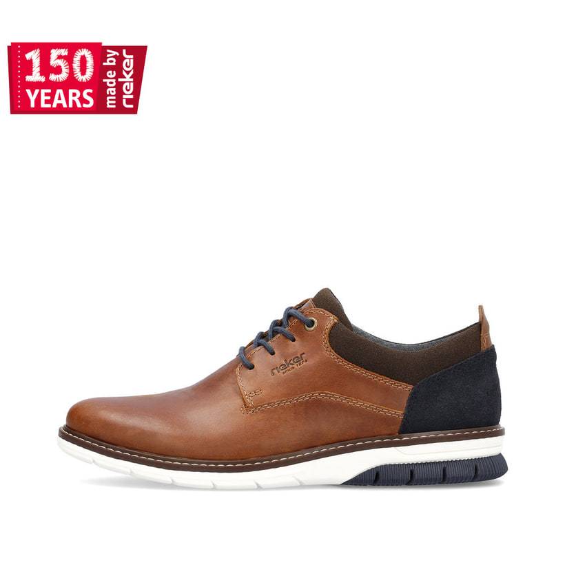 Rieker Artikelnummer 14405-24 Rieker Herren Schnürschuhe holzbraun Fabrikladen