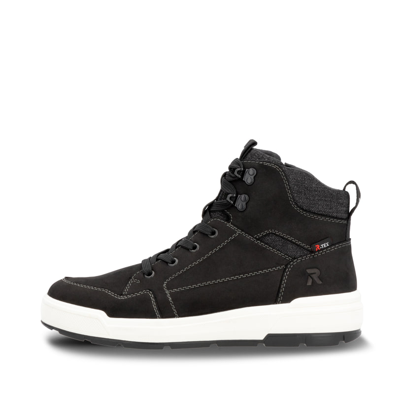 Rieker Artikelnummer U0070-00 Rieker Herren Sneaker High asphaltschwarz Begrenzt auf 3 Tage