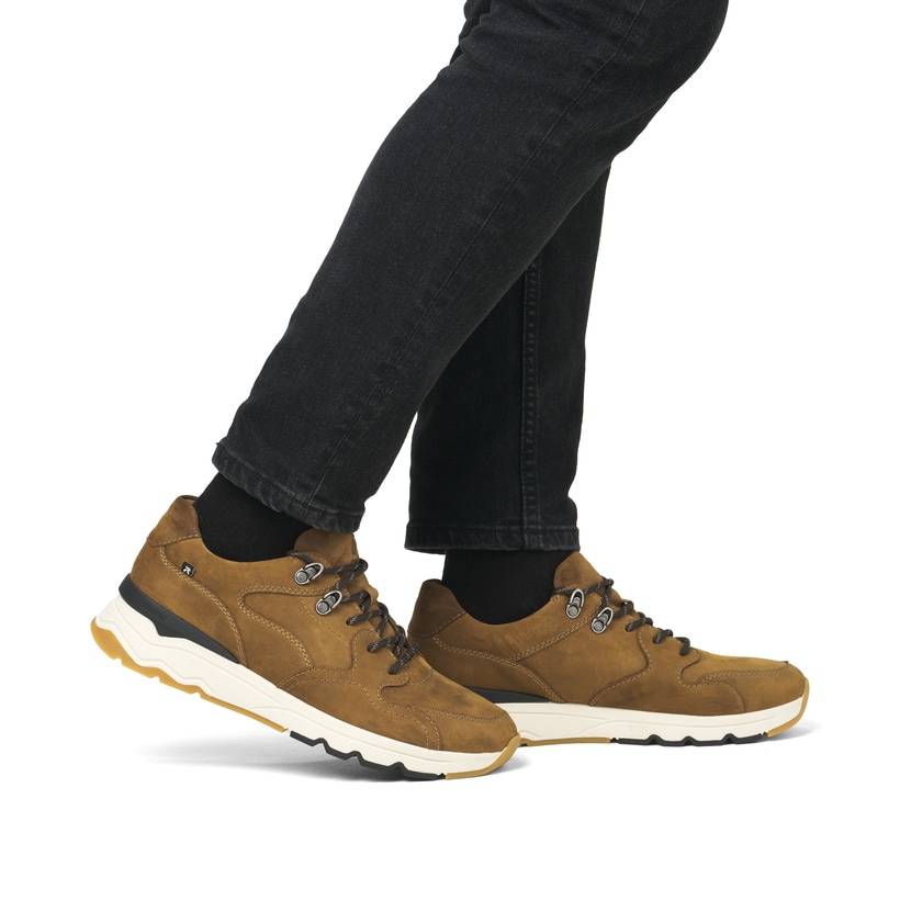Rieker Artikelnummer U0902-68 Rieker Herren Sneaker Low kamelbraun Speichern exportieren