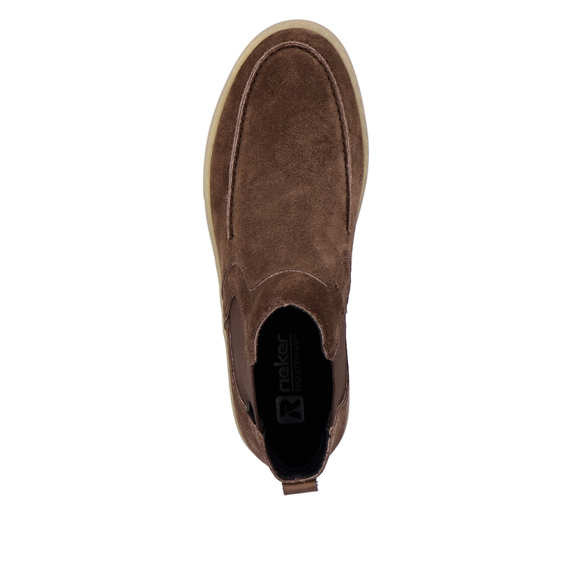 Rieker Artikelnummer U0761-25 Rieker Herren Chelsea Boots mocha 50% Rabatt für begrenzte Zeit