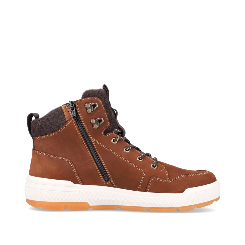 Rieker Artikelnummer U0070-22 Rieker Herren Sneaker High nut brown Online