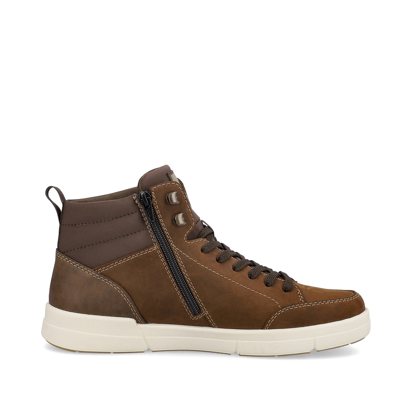 Rieker Artikelnummer 07100-22 Rieker Herren Sneaker High wood brown Outlet
