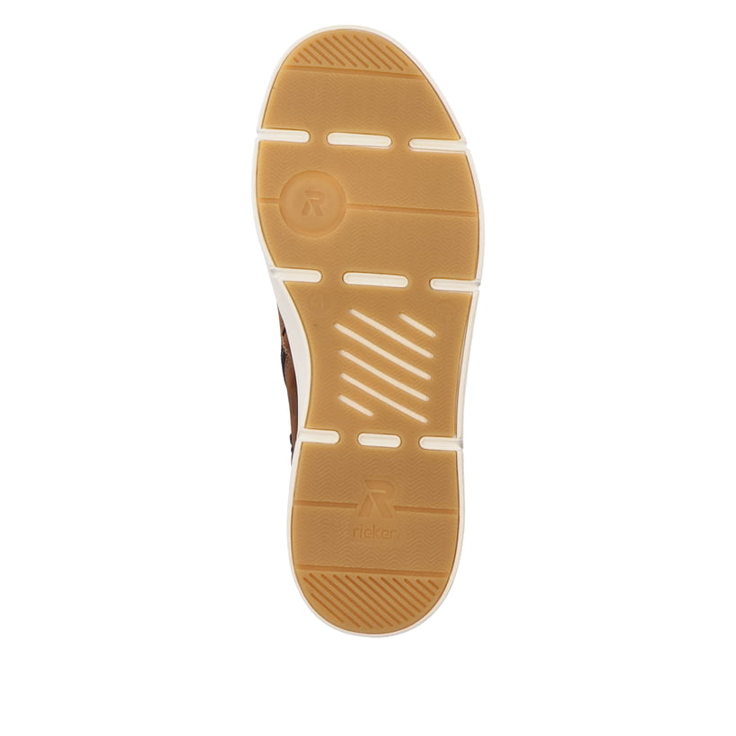 Rieker Artikelnummer 07100-22 Rieker Herren Sneaker High wood brown Outlet