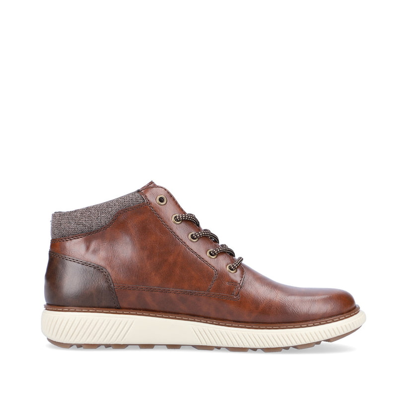 Rieker Artikelnummer B3303-24 Rieker Herren Schnürstiefel kaffeebraun Auslauf