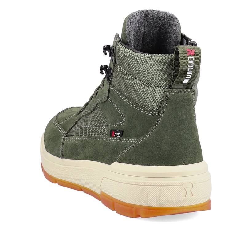Rieker Artikelnummer U0069-54 Rieker Herren Sneaker High khaki green im Angebot