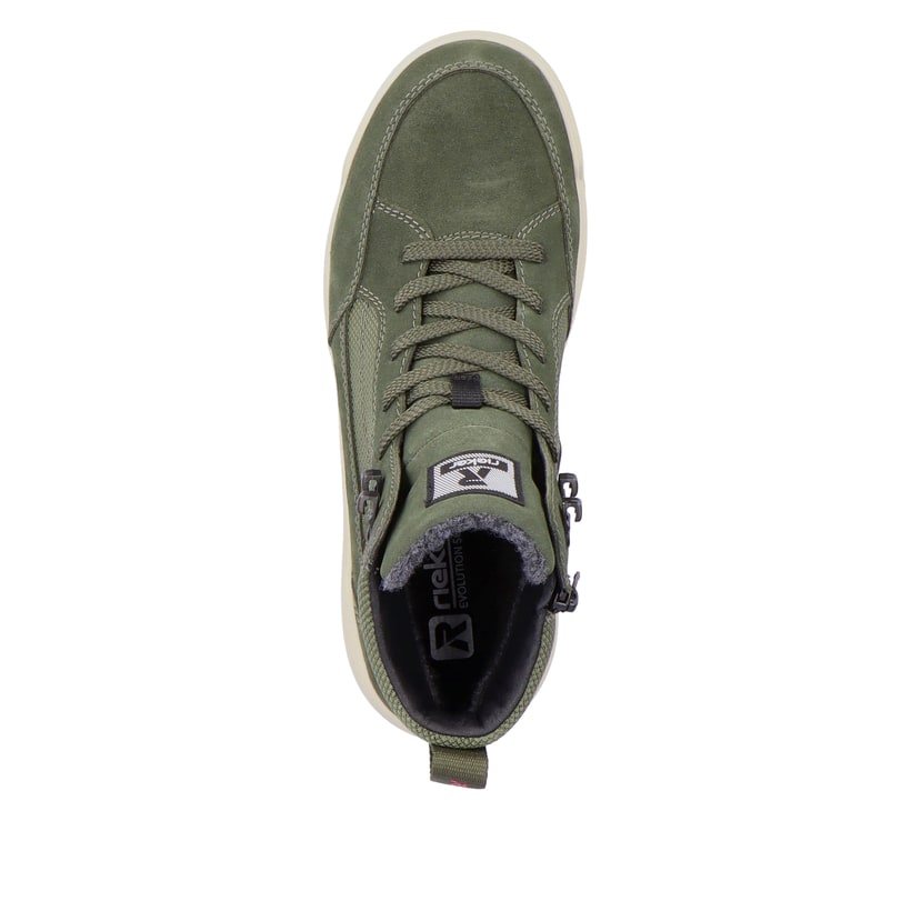 Rieker Artikelnummer U0069-54 Rieker Herren Sneaker High khaki green im Angebot