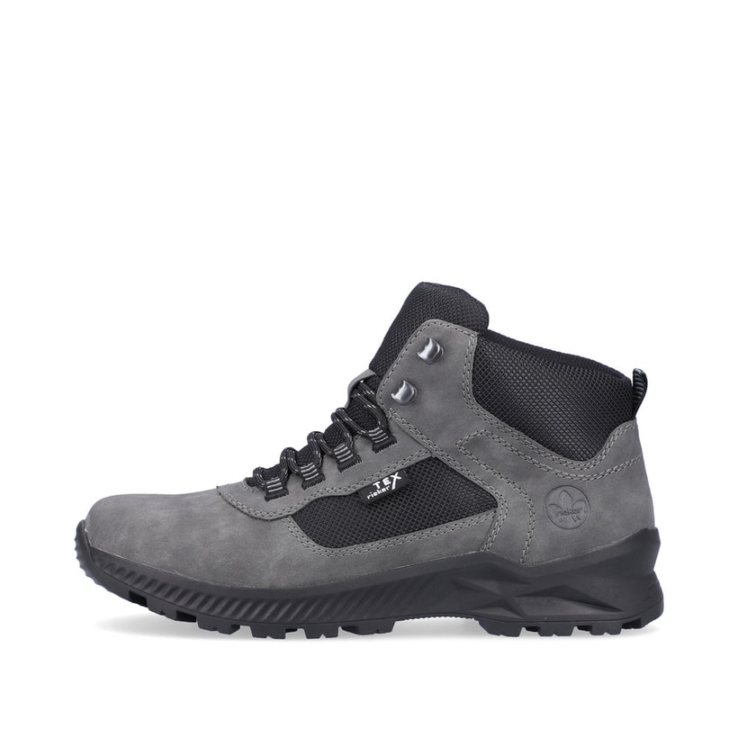 Rieker Artikelnummer B3202-45 Rieker Herren Schnürstiefel granitgrau Schlussverkauf