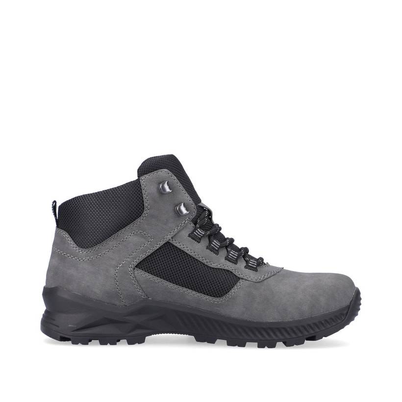 Rieker Artikelnummer B3202-45 Rieker Herren Schnürstiefel granitgrau Schlussverkauf