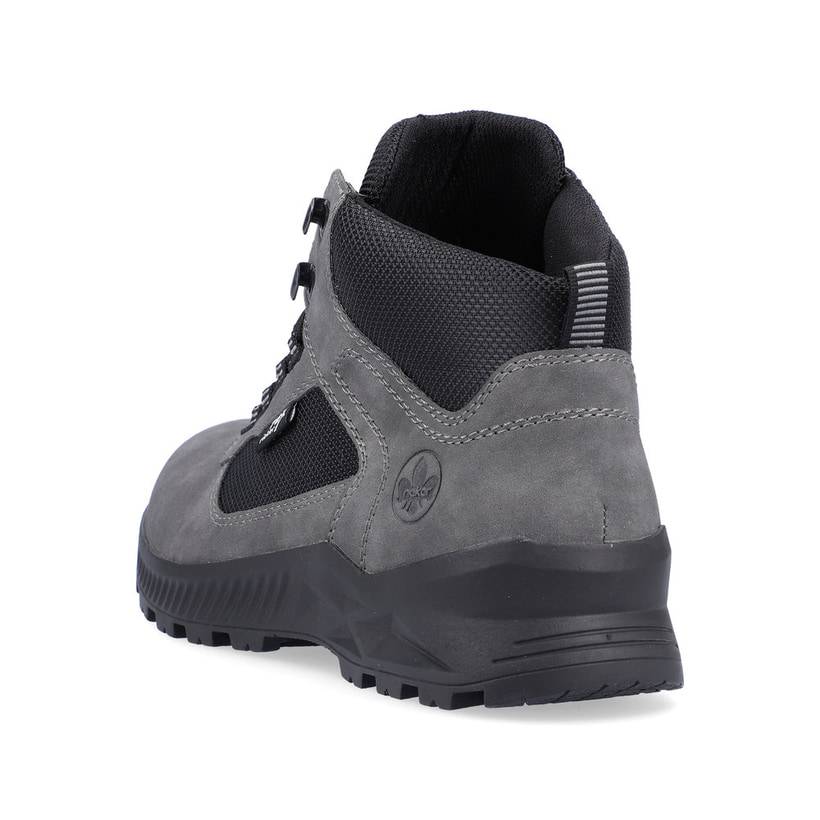 Rieker Artikelnummer B3202-45 Rieker Herren Schnürstiefel granitgrau Schlussverkauf