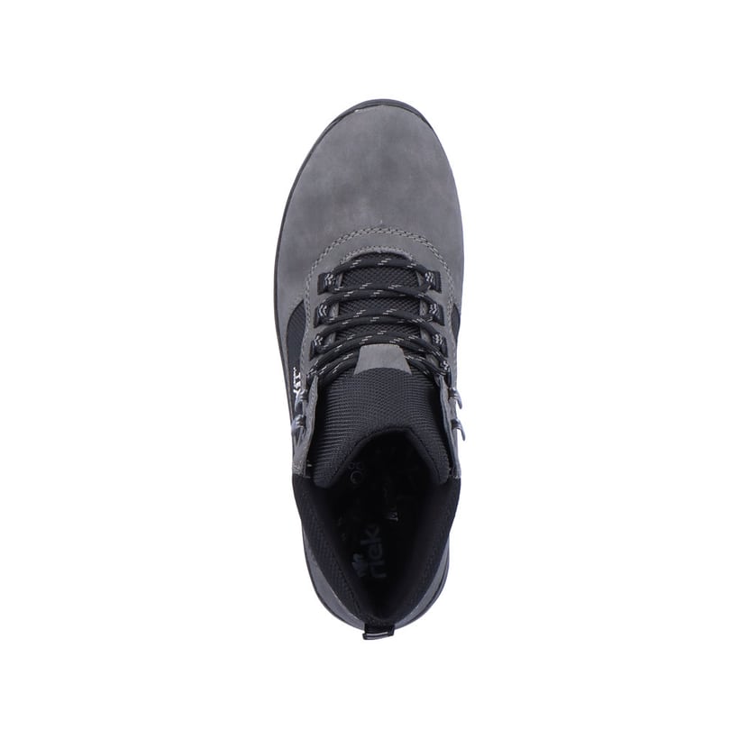 Rieker Artikelnummer B3202-45 Rieker Herren Schnürstiefel granitgrau Schlussverkauf