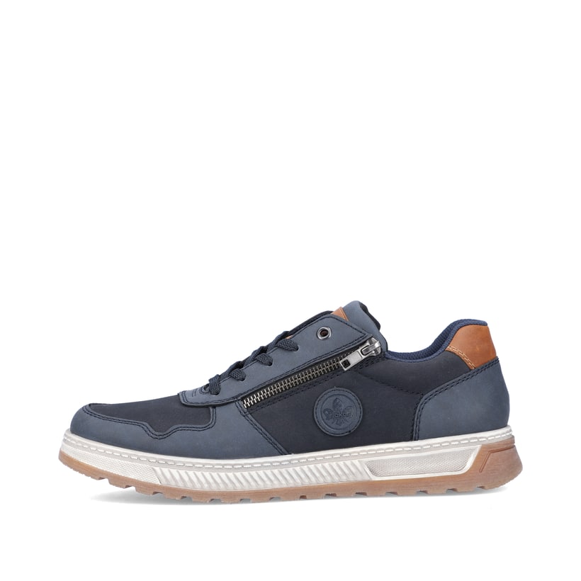 Rieker Artikelnummer 37029-14 Rieker Herren Sneaker Low meeresblau