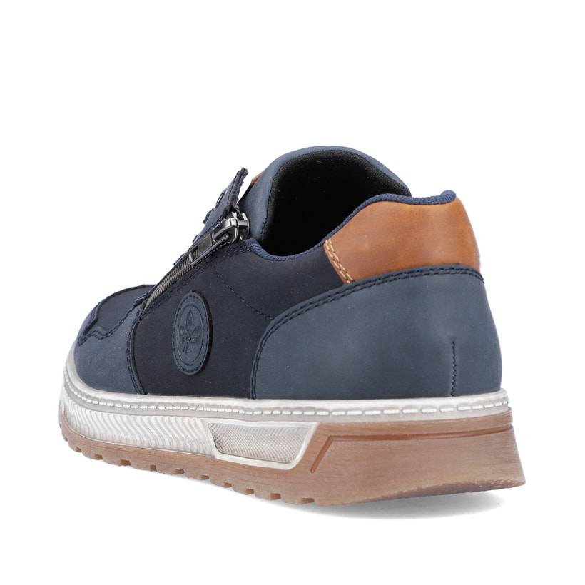 Rieker Artikelnummer 37029-14 Rieker Herren Sneaker Low meeresblau Blitzverkäufe