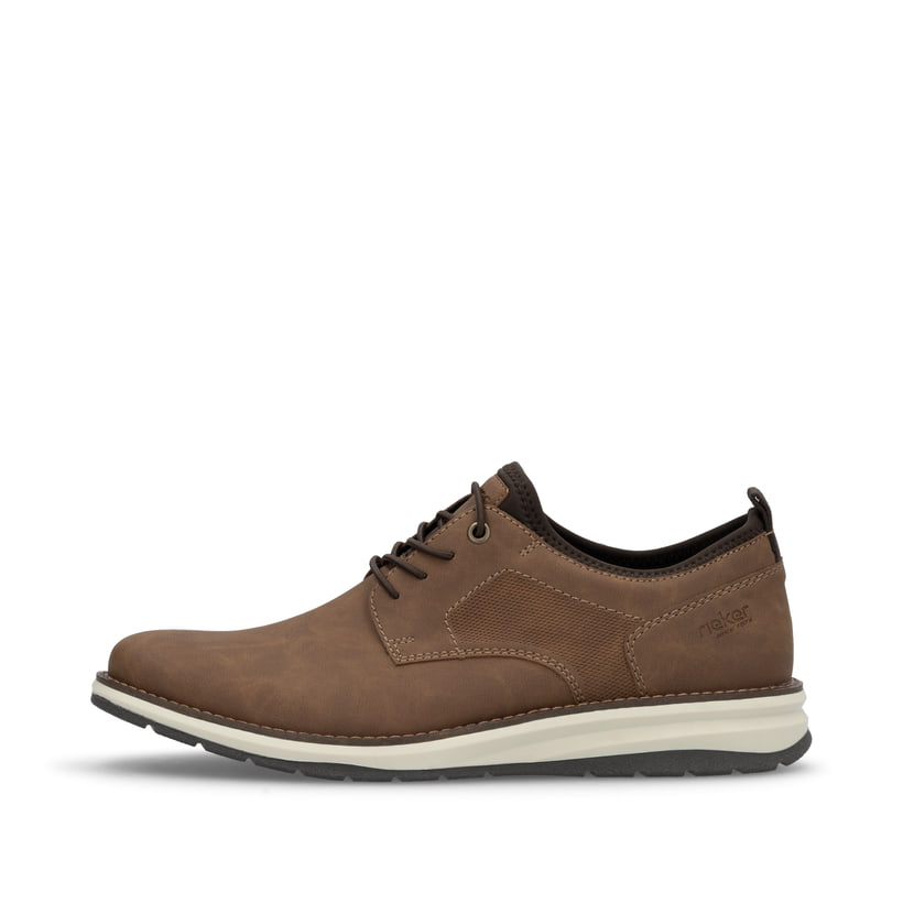 Rieker Artikelnummer 14702-24 Rieker Herren Schnürschuhe nougatbraun