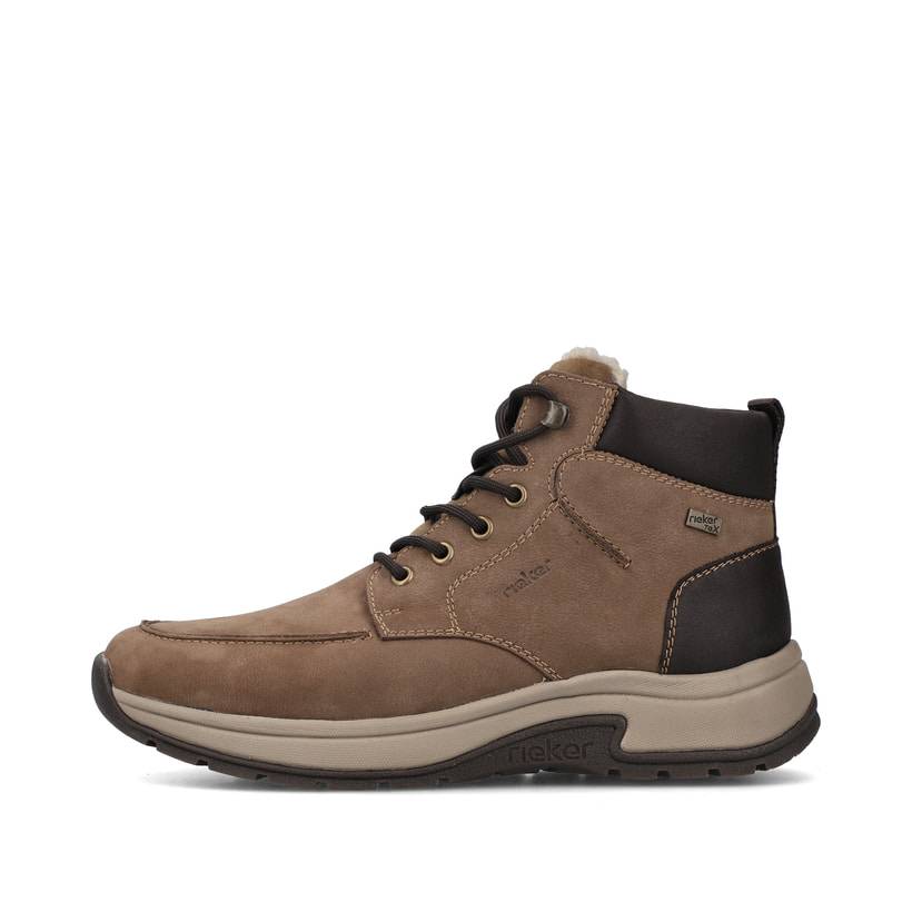 Rieker Artikelnummer 11020-24 Rieker Herren Schnürstiefel beigebraun Limitierter Zeitrabatt