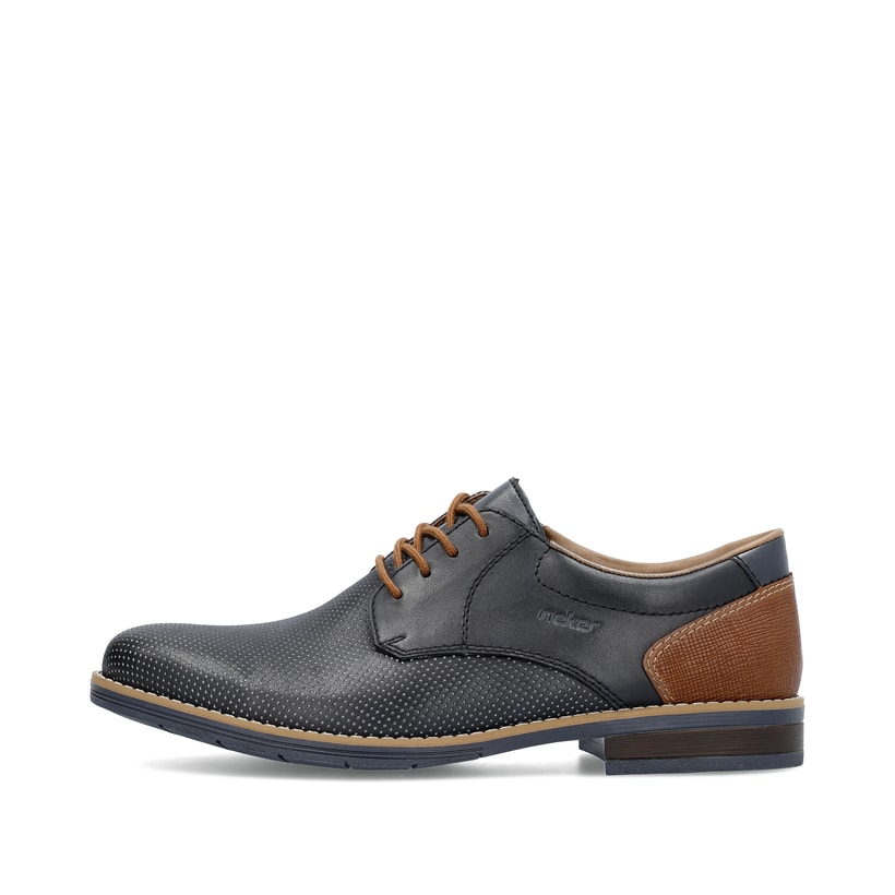 Rieker Artikelnummer 10308-14 Rieker Herren Schnürschuhe marineblau