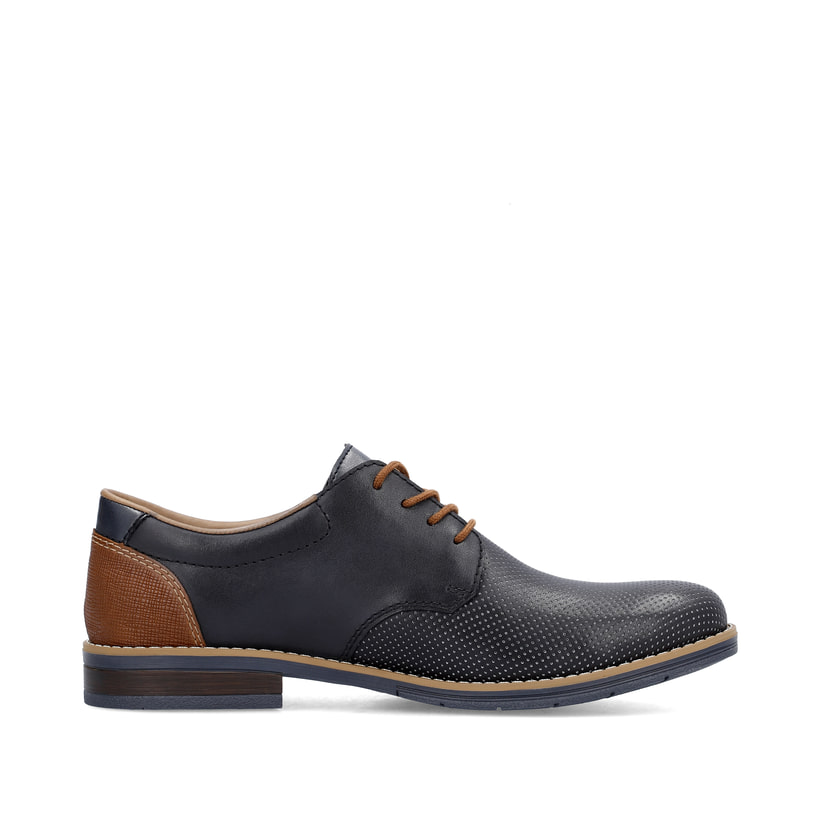 Rieker Artikelnummer 10308-14 Rieker Herren Schnürschuhe marineblau Fabrik Onlineshop