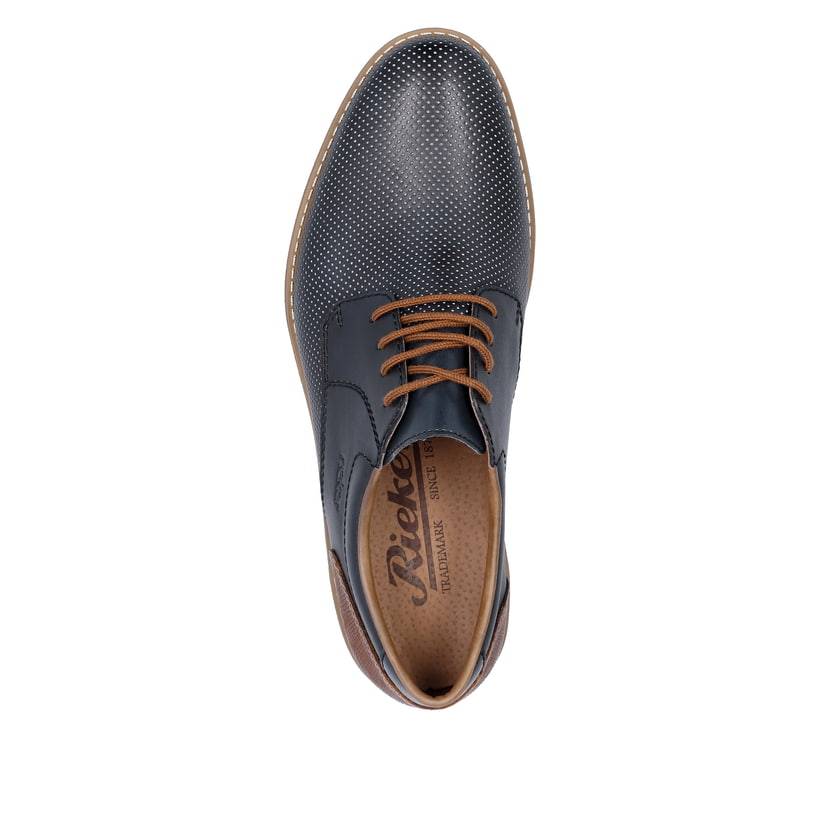 Rieker Artikelnummer 10308-14 Rieker Herren Schnürschuhe marineblau Fabrik Onlineshop