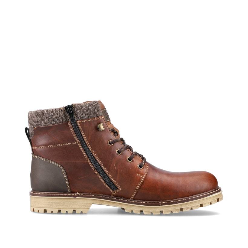 Rieker Artikelnummer F3641-23 Rieker Herren Schnürstiefel kastanienbraun Sonderangebot