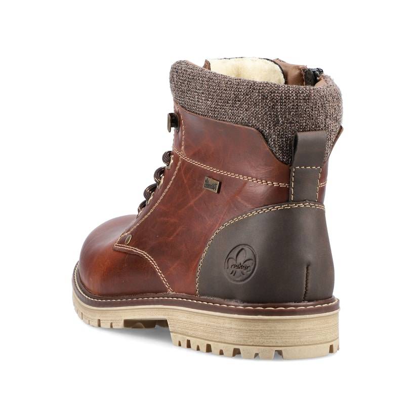 Rieker Artikelnummer F3641-23 Rieker Herren Schnürstiefel kastanienbraun Sonderangebot