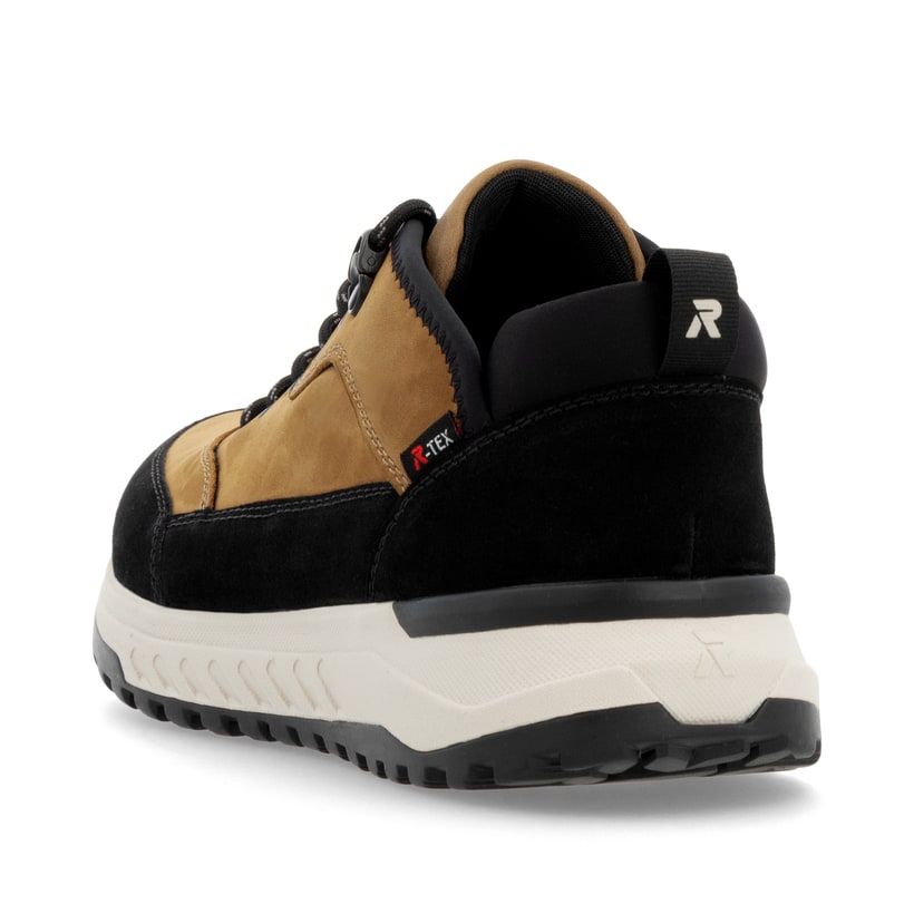 Rieker Artikelnummer U0102-68 Rieker Herren Sneaker Low kamelbraun-schwarz Rabatt