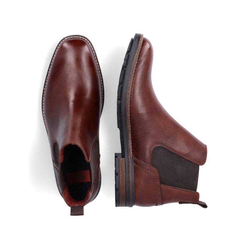 Rieker Artikelnummer B1361-25 Rieker Herren Chelsea Boots kastanienbraun Günstig kaufen