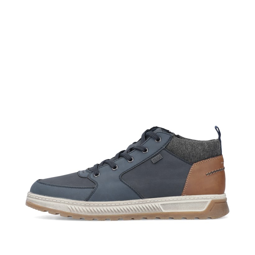 Rieker Artikelnummer 37011-14 Rieker Herren Schnürstiefel atlantikblau