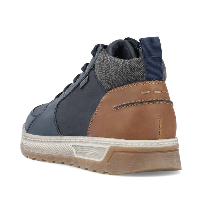 Rieker Artikelnummer 37011-14 Rieker Herren Schnürstiefel atlantikblau Flash Sale