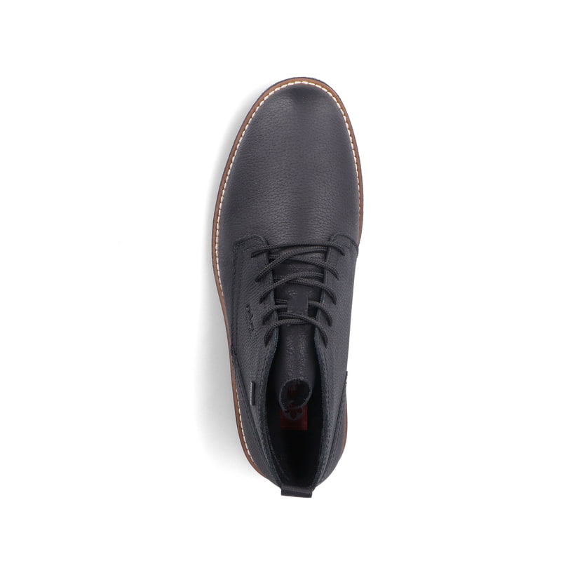 Rieker Artikelnummer 33600-00 Rieker Herren Schnürstiefel graphitschwarz Online Shopping