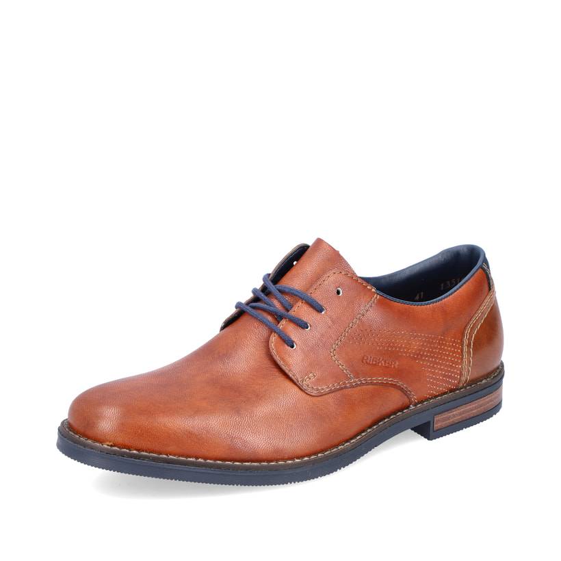 Rieker Artikelnummer 13516-22 Rieker Herren Schnürschuhe kupfer Preisnachlass
