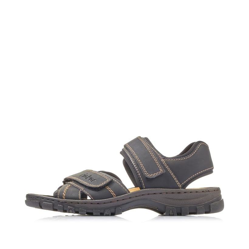 Rieker Artikelnummer 25051-01 Rieker Herren Trekkingsandalen graphitschwarz