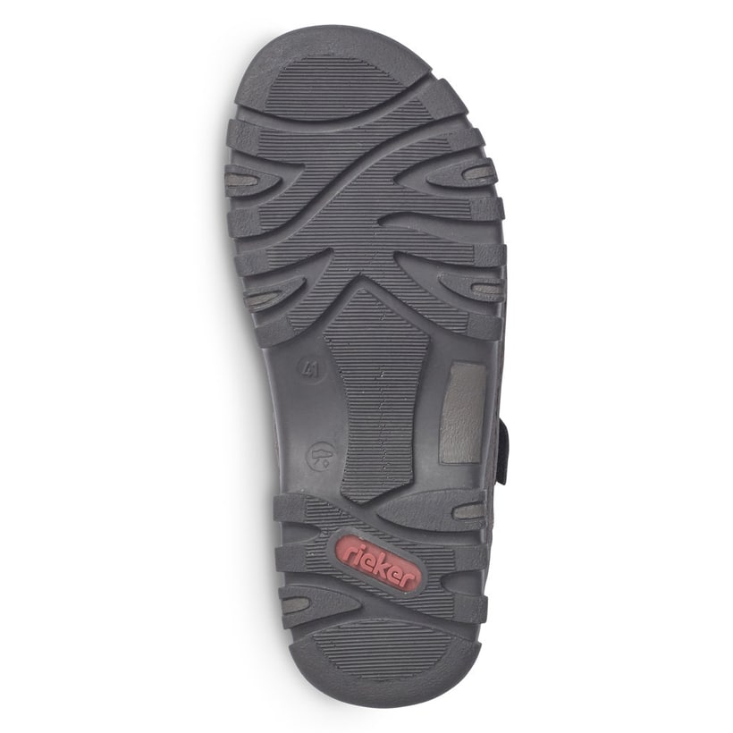 Rieker Artikelnummer 25051-01 Rieker Herren Trekkingsandalen graphitschwarz Cyber Monday