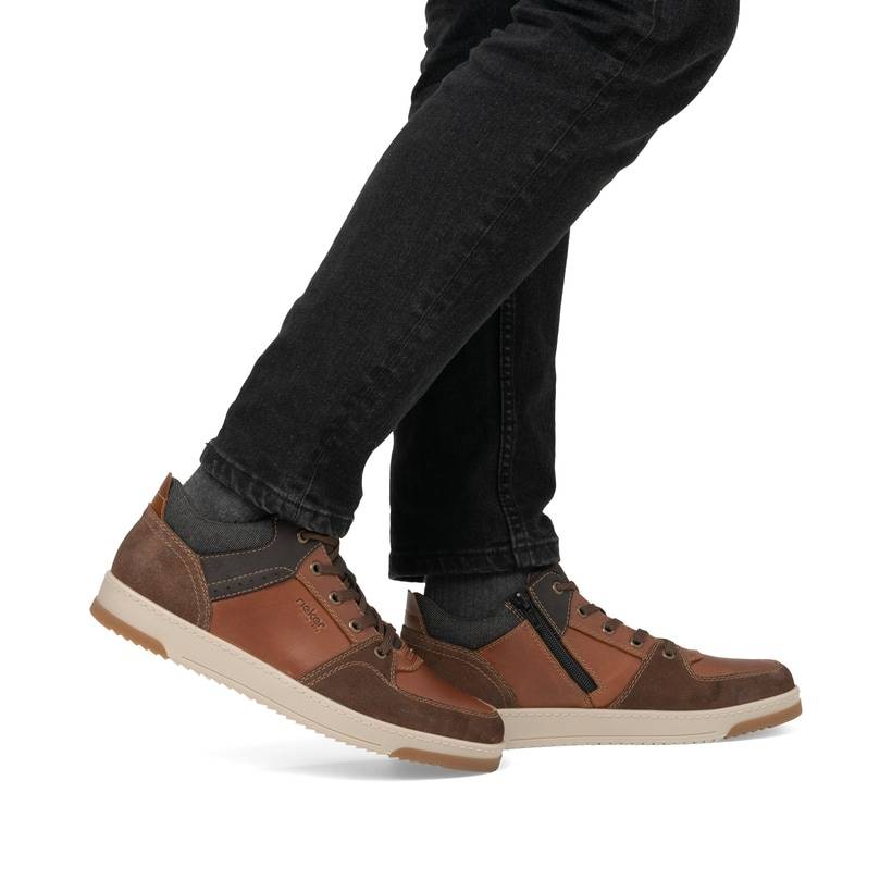 Rieker Artikelnummer 17501-24 Rieker Herren Schnürschuhe fuchsbraun Weihnachtsangebot