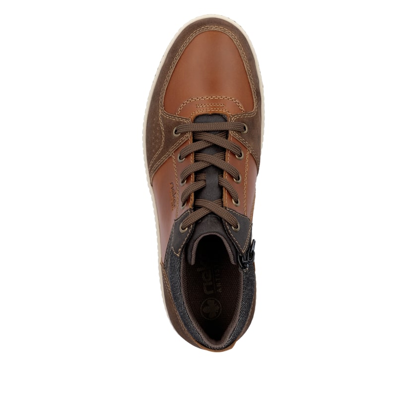 Rieker Artikelnummer 17501-24 Rieker Herren Schnürschuhe fuchsbraun Weihnachtsangebot