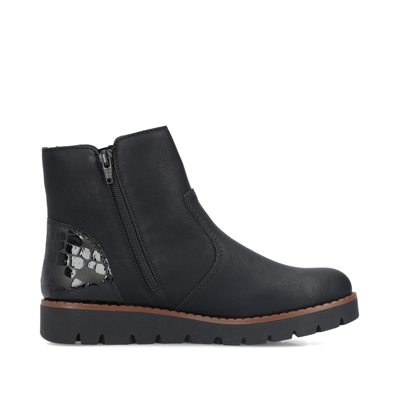 Rieker Artikelnummer 44950-00 Rieker Damen Kurzstiefel urbanschwarz Neueste Mode