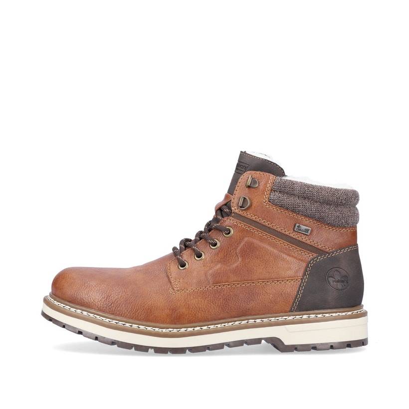 Rieker Artikelnummer F3811-26 Rieker Herren Schnürstiefel kastanienbraun