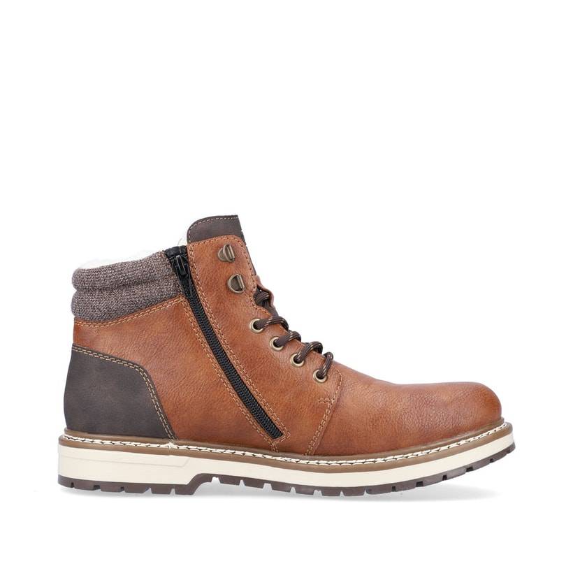 Rieker Artikelnummer F3811-26 Rieker Herren Schnürstiefel kastanienbraun Exklusive Angebote