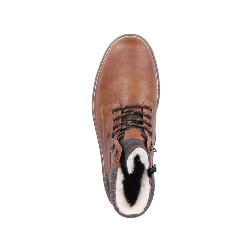 Rieker Artikelnummer F3811-26 Rieker Herren Schnürstiefel kastanienbraun Exklusive Angebote