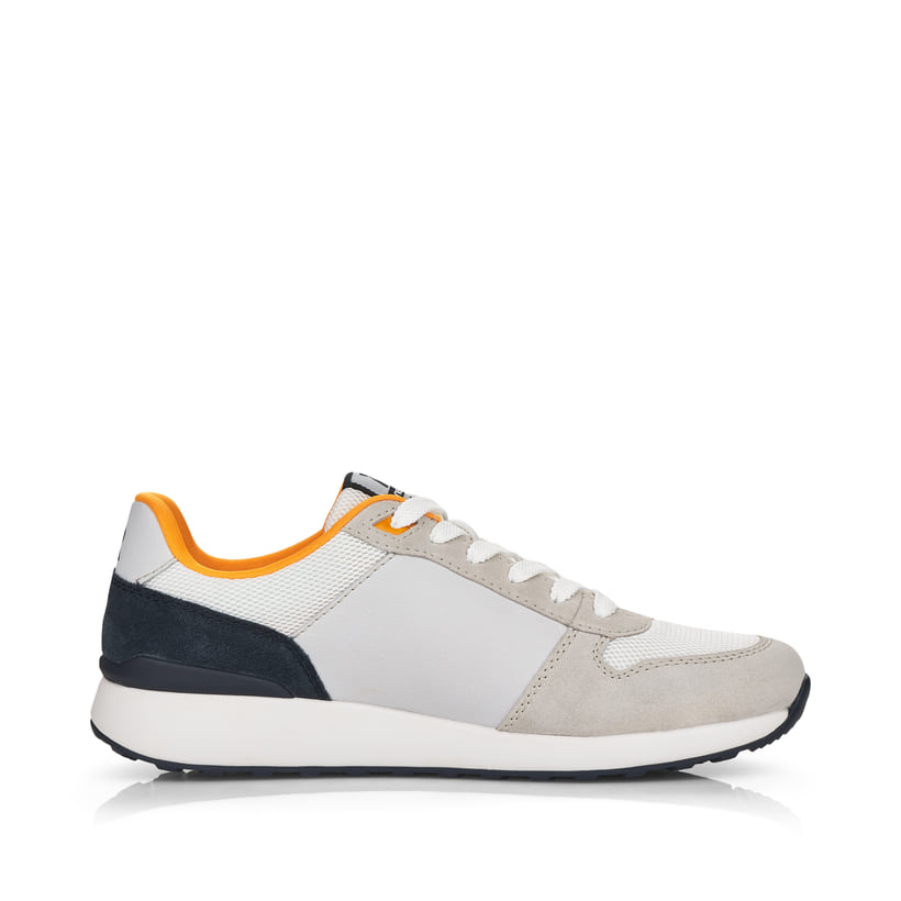 Rieker Artikelnummer 07601-40 Rieker Herren Sneaker Low stone grey Blitzangebot