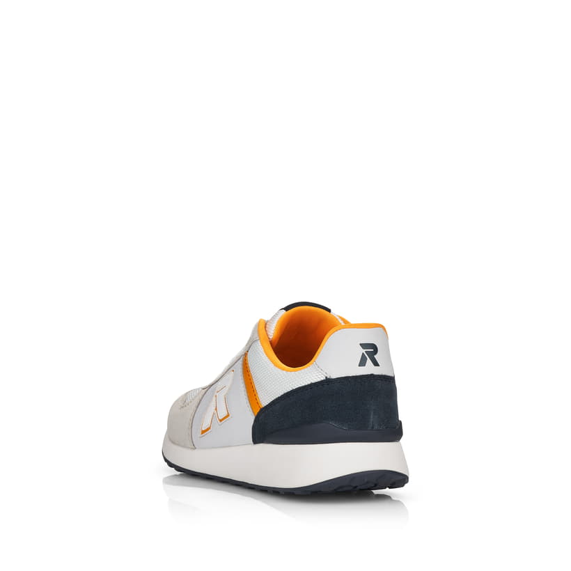 Rieker Artikelnummer 07601-40 Rieker Herren Sneaker Low stone grey Blitzangebot