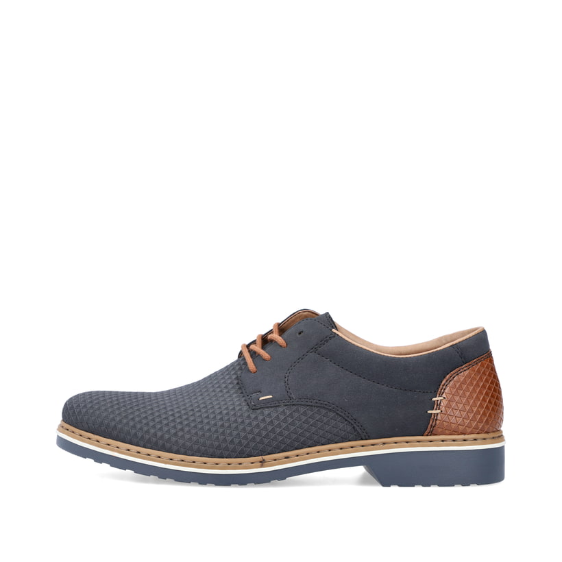 Rieker Artikelnummer 16504-16 Rieker Herren Schnürschuhe marineblau