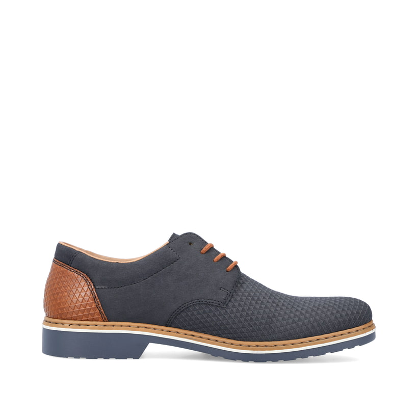 Rieker Artikelnummer 16504-16 Rieker Herren Schnürschuhe marineblau VIP-Rabatte