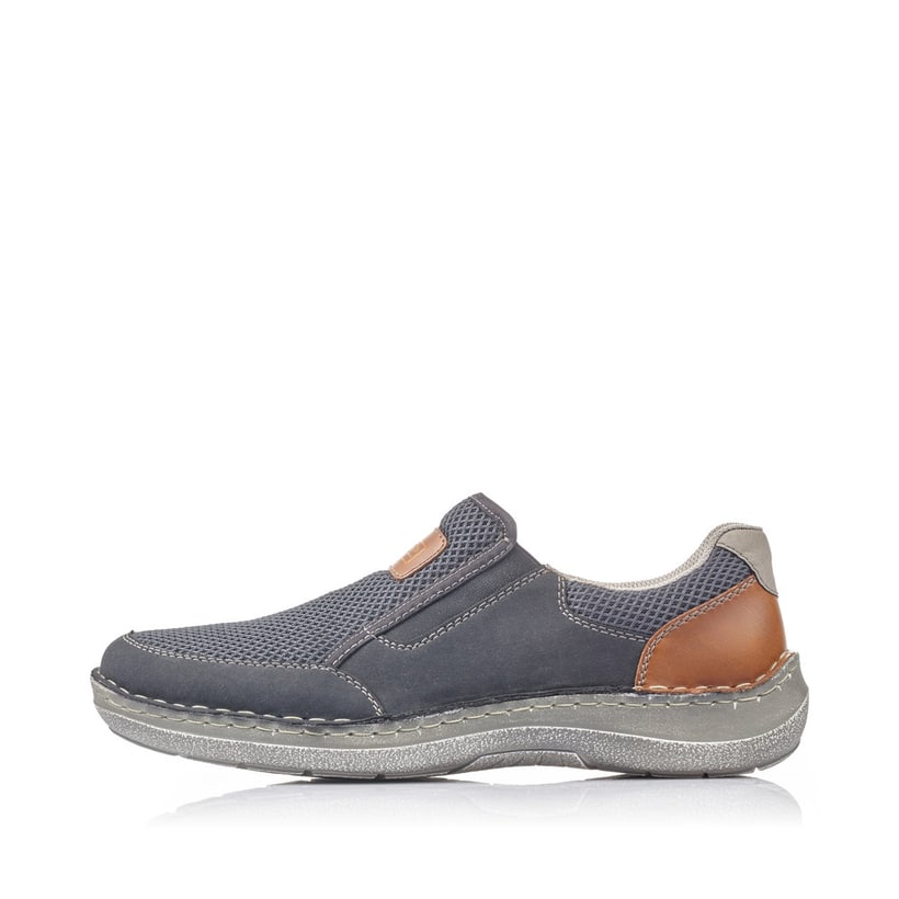 Rieker Artikelnummer 03053-14 Rieker Herren Slipper marineblau