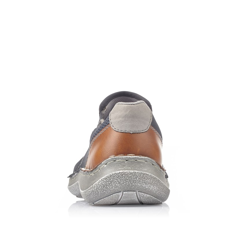 Rieker Artikelnummer 03053-14 Rieker Herren Slipper marineblau Tiefpreis