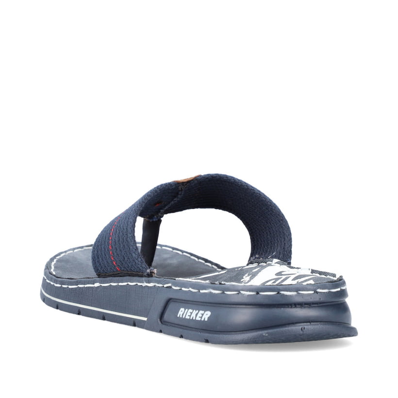 Rieker Artikelnummer 21280-14 Rieker Herren Zehentrenner marineblau-braun Wochenangebot