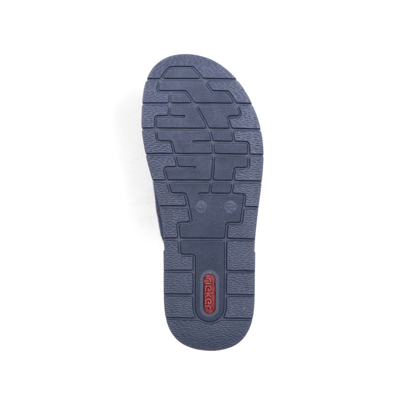 Rieker Artikelnummer 21280-14 Rieker Herren Zehentrenner marineblau-braun Wochenangebot
