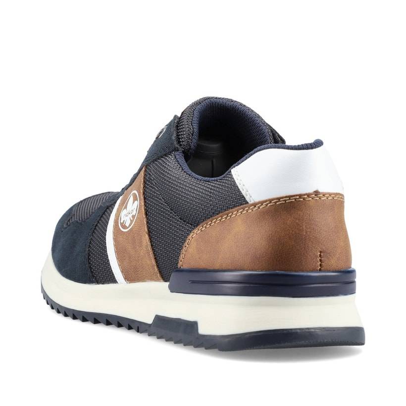 Rieker Artikelnummer 16114-15 Rieker Herren Sneaker Low marineblau Kostenlose Rückgabe