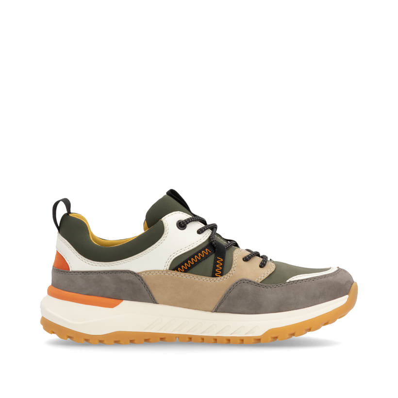 Rieker Artikelnummer U0103-54 Rieker Herren Sneaker Low cremebeige-steingrau Letzter Tag